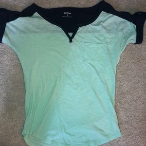 Xs Express tee. Vibrant colors.